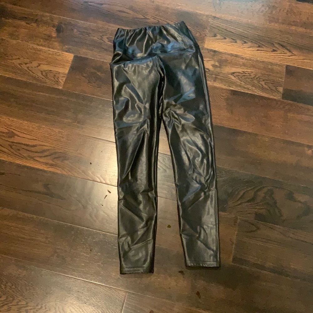 Hot faux leather pants from Aritzia
